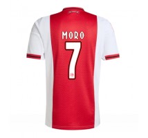 Ajax Raul Moro #7 Koszulka Podstawowa 2025-26 Krótki Rękaw